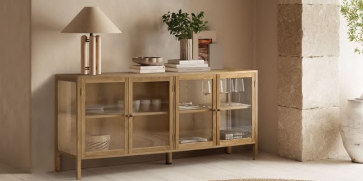 ¿Nuevo salón? Empieza por lo esencial: aparador, mesa y mueble TV